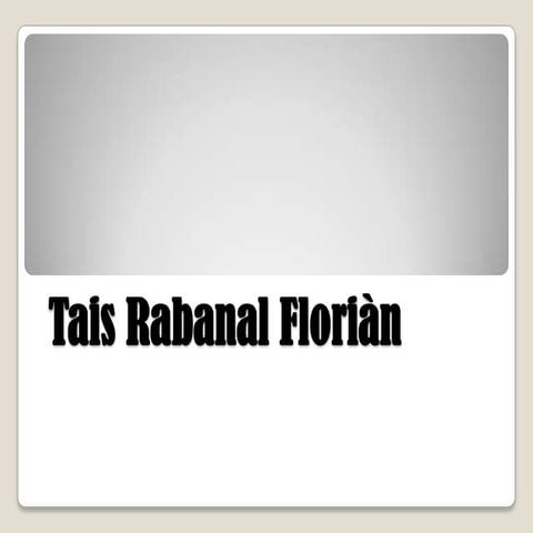 Rabanal f. | PPTX