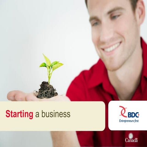 BDC - Starting a Business