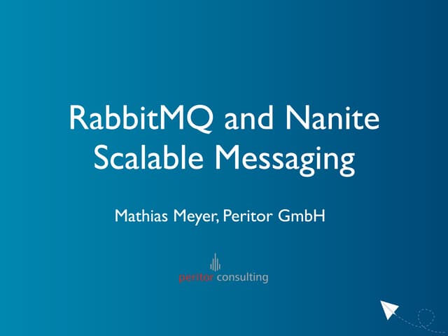 RabbitMQ And Nanite