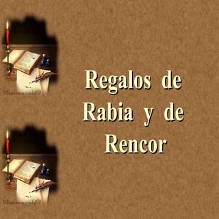 Rabia y rencor