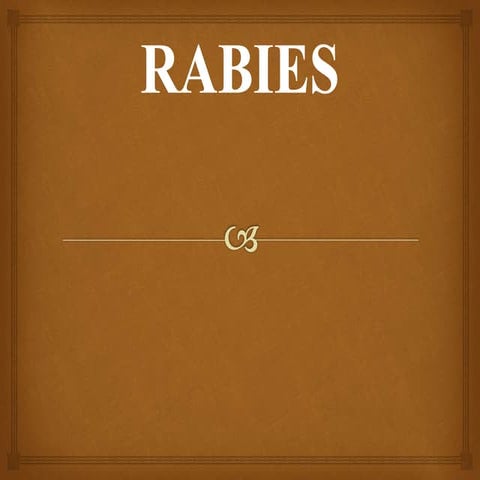 Rabies