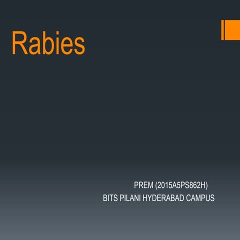 Rabies  ppt