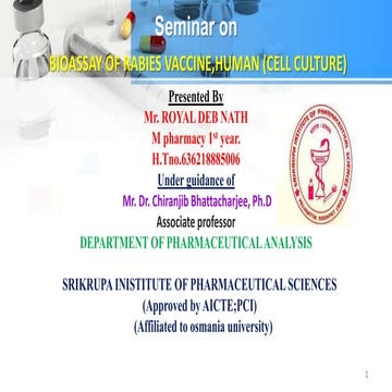 Rabies vaccine ppt by royal