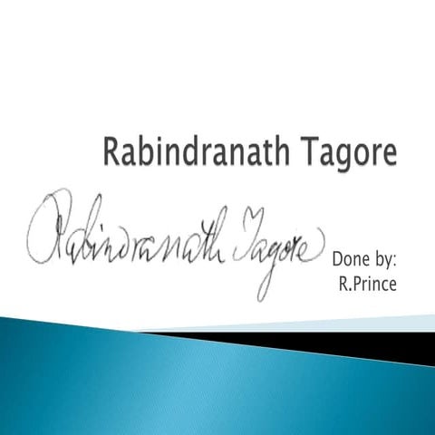Rabindranath tagore