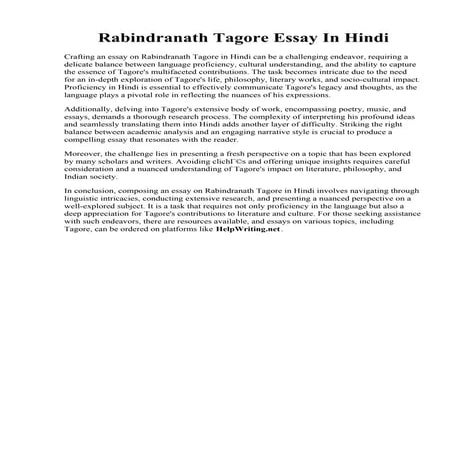 Rabindranath Tagore Essay In Hindi.pdf