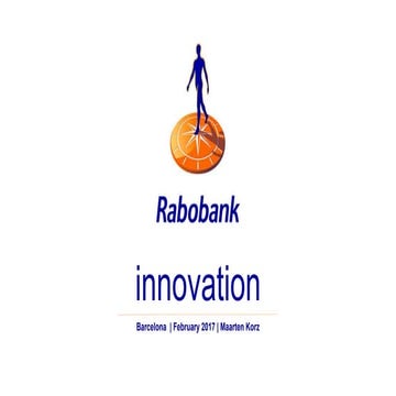 Innovation management @ Rabobank | PPTX