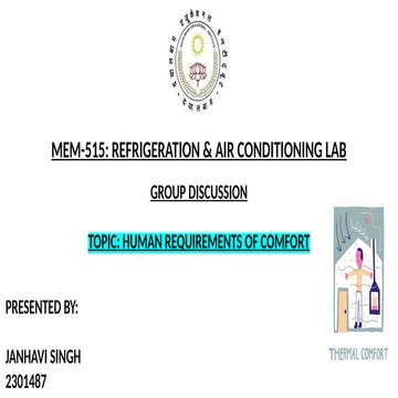 Refrigeration and air conditioning .pptx