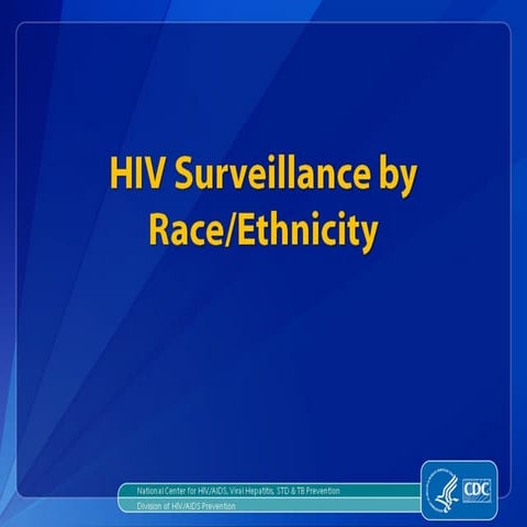 HIV Surveillance by Race/Ethnicity (through 2009)