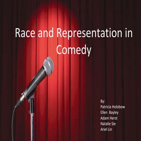 VPAB07 Race and Representation in Comedy