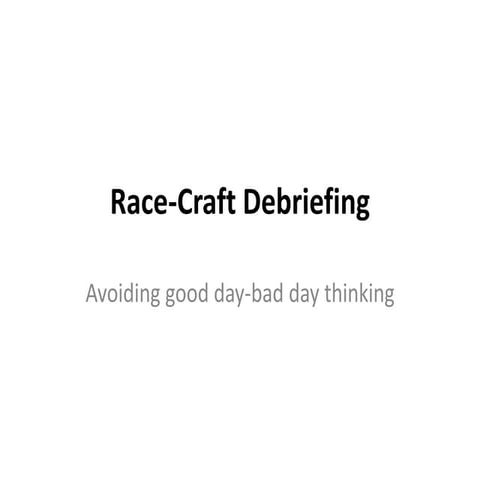 Race craft