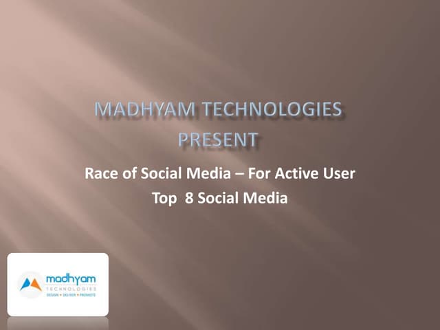 Race of social media – For active user