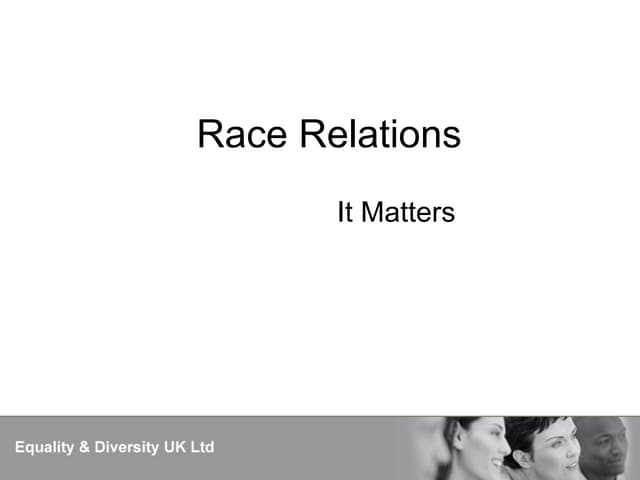 Race relations act
