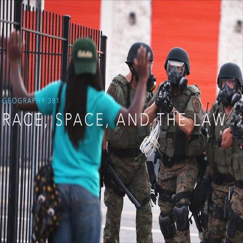 Race, Space, and the Law