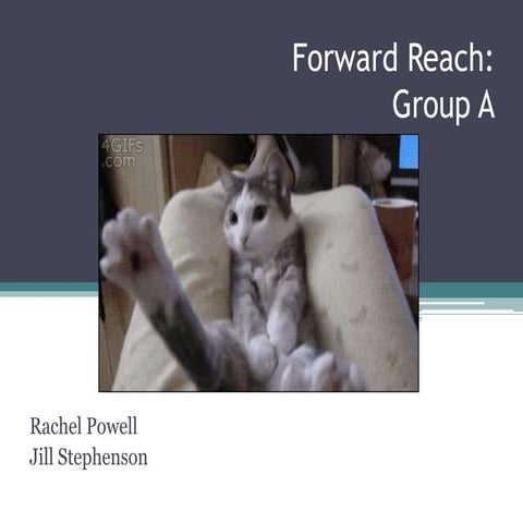 Task Determinates of a Forward Reach | PPTX