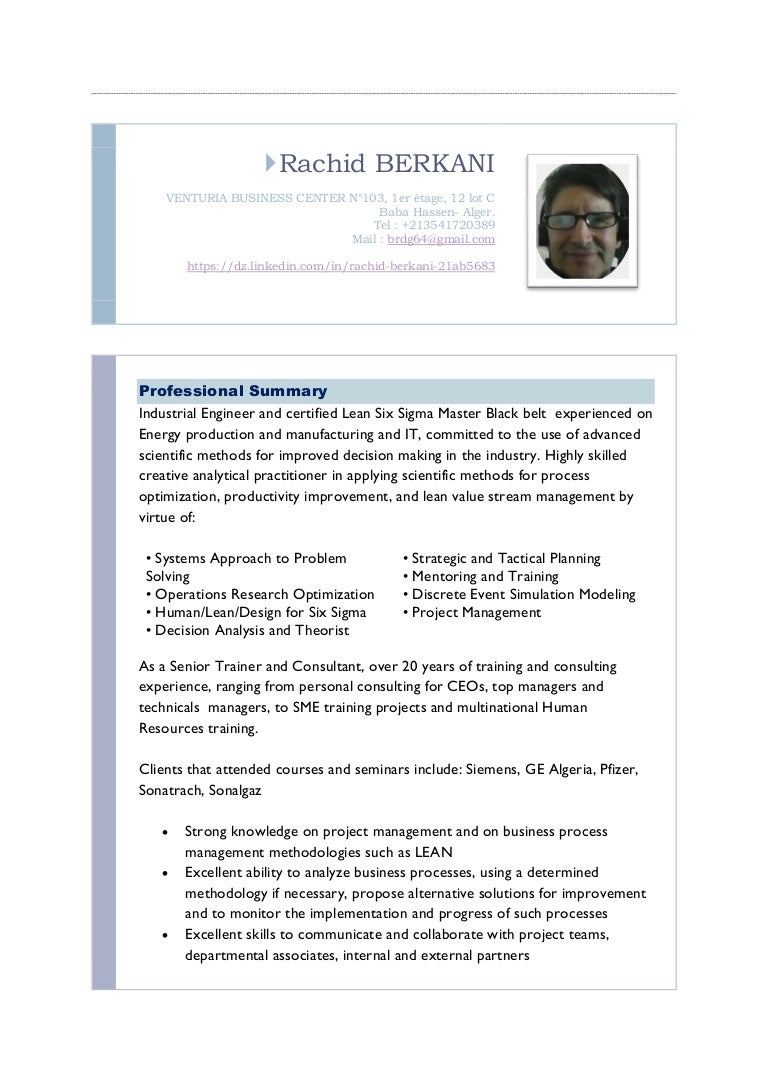 lean six sigma consultant