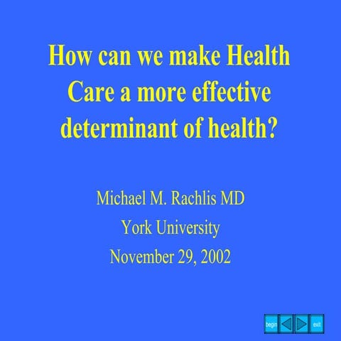 The Importance of Preventive Healthcare in Public Health | PDF