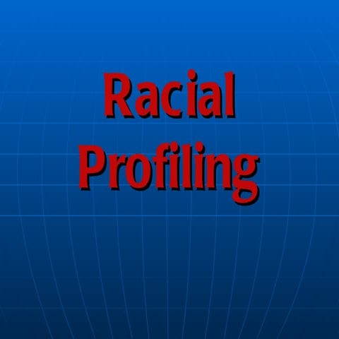 Racial profiling