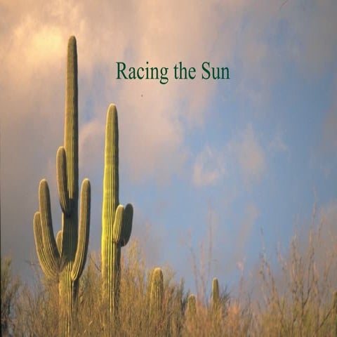 Racing the Sun booktalk