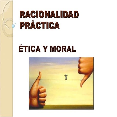 Racionalidad práctica