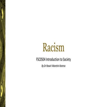 Racism