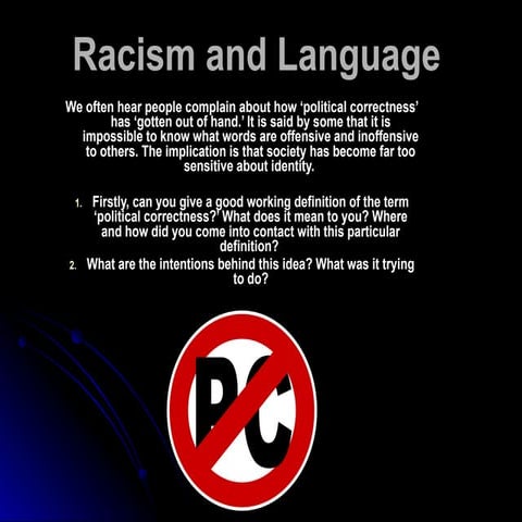 Racism and Language.pptx origin of language