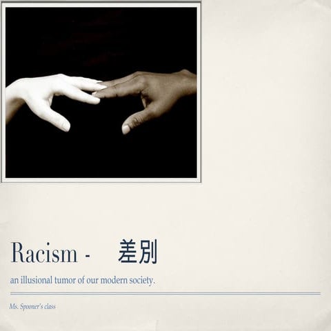 Racism  Presentation