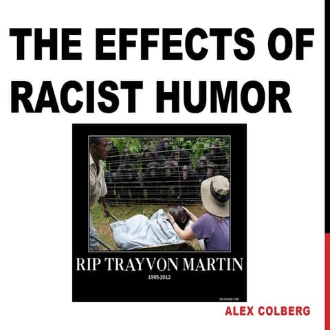 Racist humor