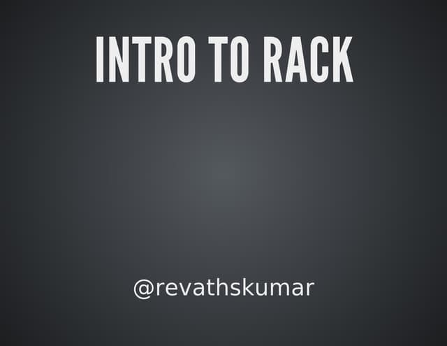 Rack