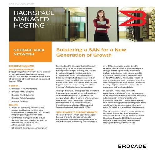 RACKSPACE MANAGED HOSTING