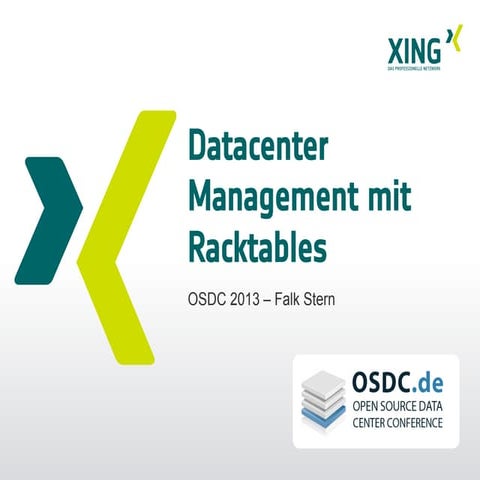 Datacenter Management mit Racktables | PDF