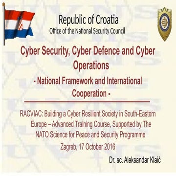 National Cyber Security Policy 2013 (NCSP) | PDF