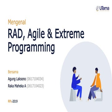 Rad, Agile & Extreme Programming