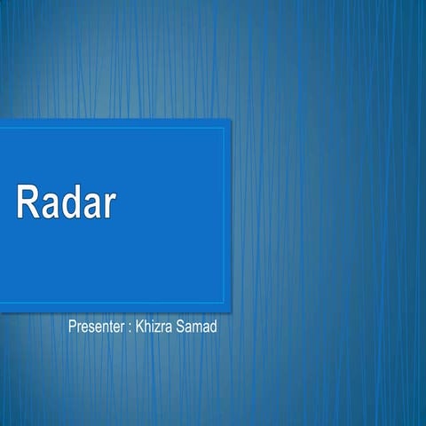 Radar