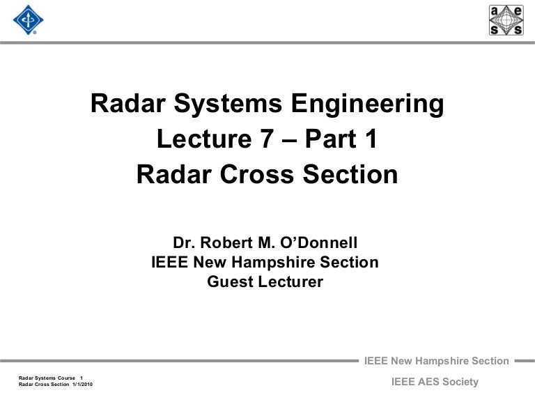 Iet Digital Library Radar Cross Section (2nd Edition) 510