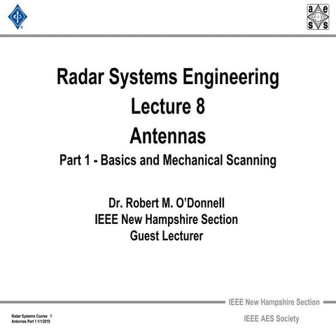 Radar 2009 a 8 antennas 1