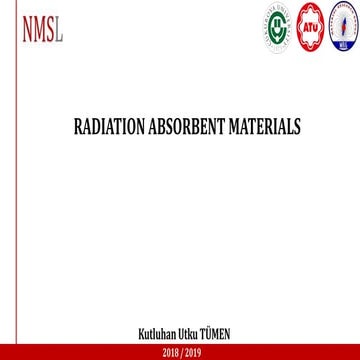 Radar Absorption Materials