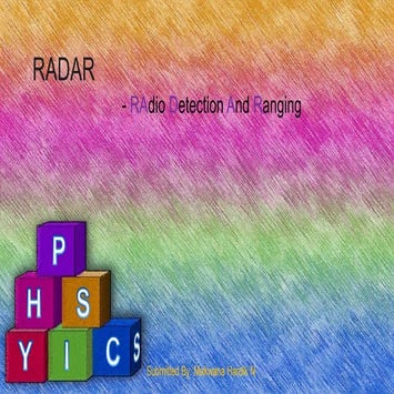 Radar Presentation