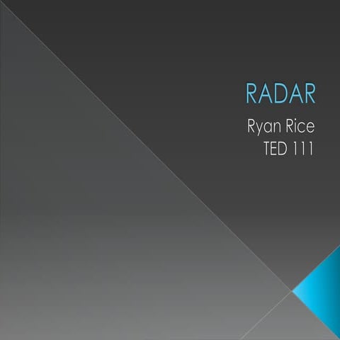 Radar Powerpoint