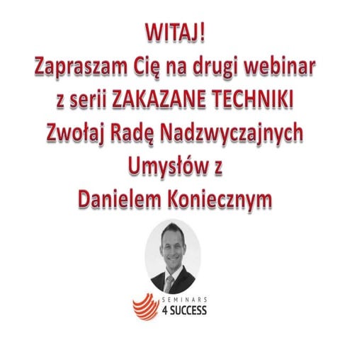 Rada umysłów dm webinar 1