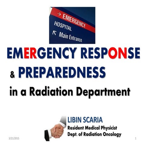 Radiation emergency 