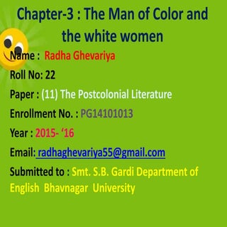 Chapter-3 : The Man of Color and th...