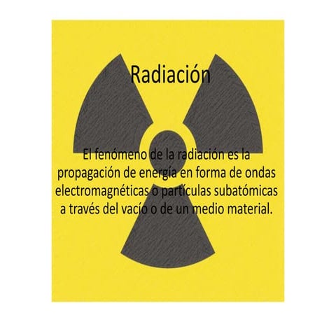 Radiación