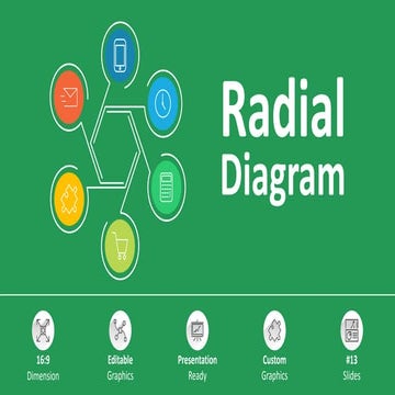 Radial Diagram Editable PPT