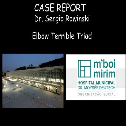 Terrible Triad of Elbow