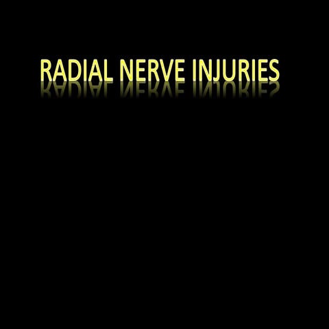 RADIAL NERVE palsy.pptx