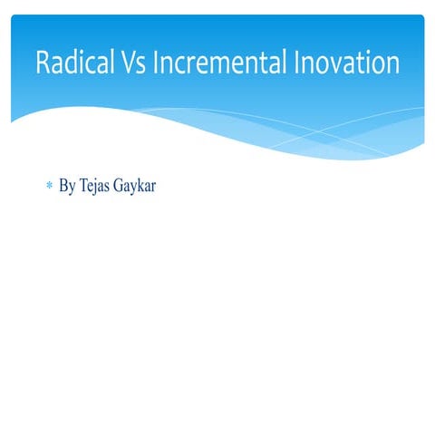 Radial vs incr