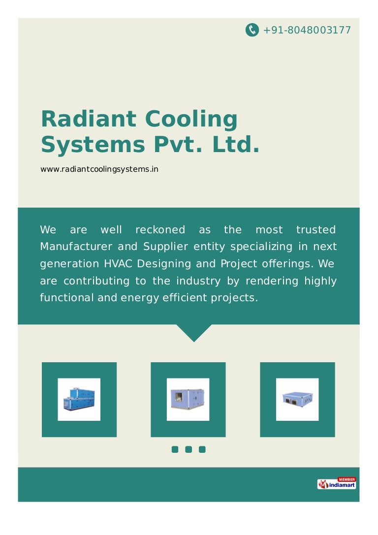 Radiant coolingsystemspvtltd