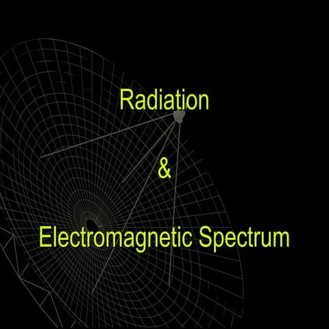 Notes - Radiation Electromagnetic