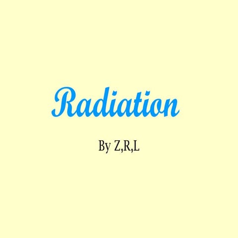 Radiation.ppt