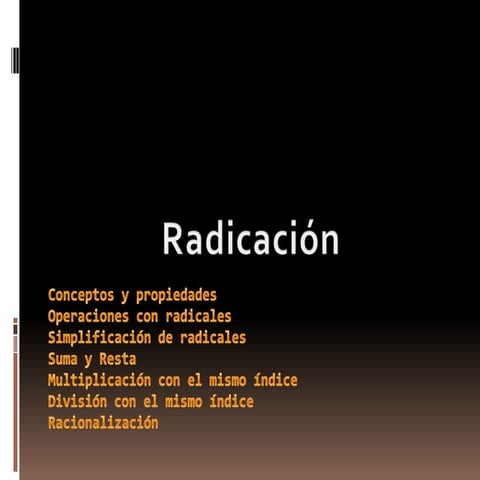 Radicacion